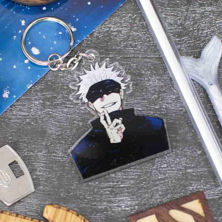 Брелок акриловый Jujutsu Kaisen: Сатору Годжо