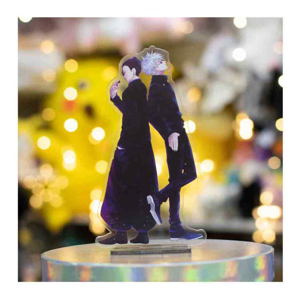 годжо нендороид. гинтоки нендороид. видео с фигуркой годжо и девушкой. акриловые фигурки. годжо сатору рост.