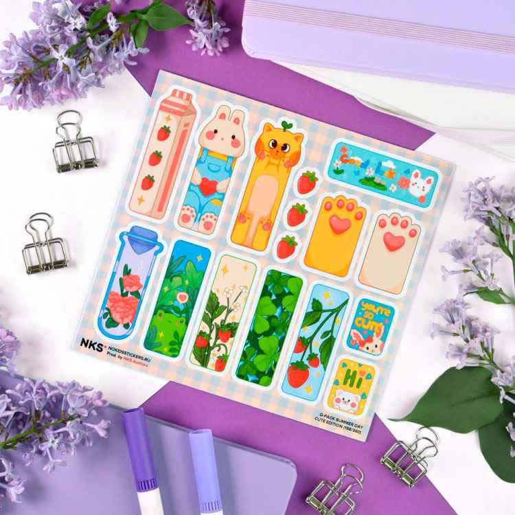 Стикерпак NKS QPACK SUMMER DAY Стикерпак NKS QPACK SUMMER DAY