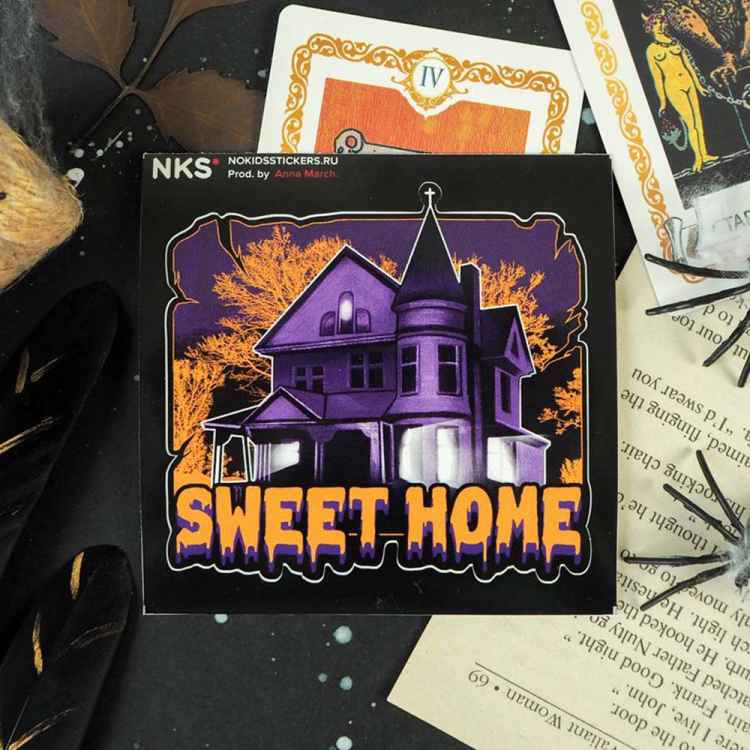 Стикерпак NKS CARD DARK HOUSE 3