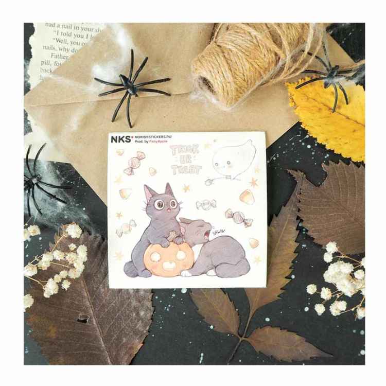 Стикерпак NKS CARD PUMPKIN 3