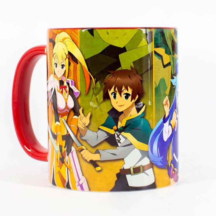 Кружка KonoSuba: Много персонажей