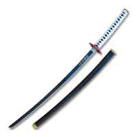 Катана декоративная Demon Slayer: Гию Томиока 