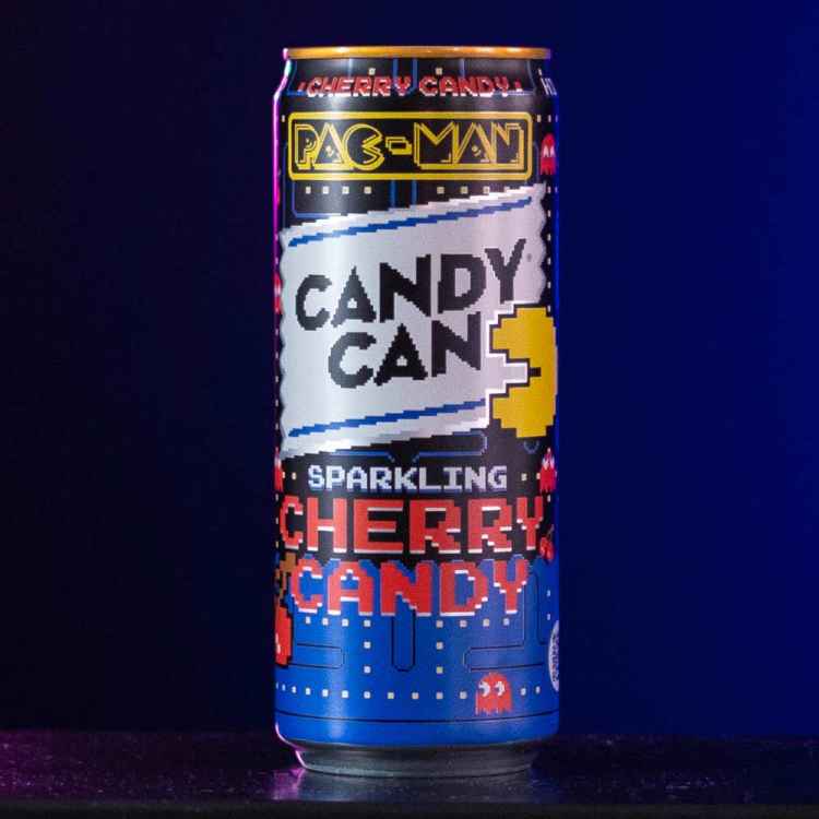 Газированный напиток Candy Can: Пак Ман Вишня 