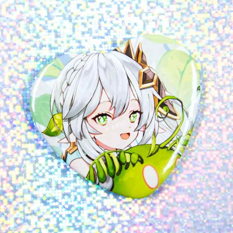 Значок сердце: Genshin Impact: Нахида Значок сердце: Genshin Impact: Нахида