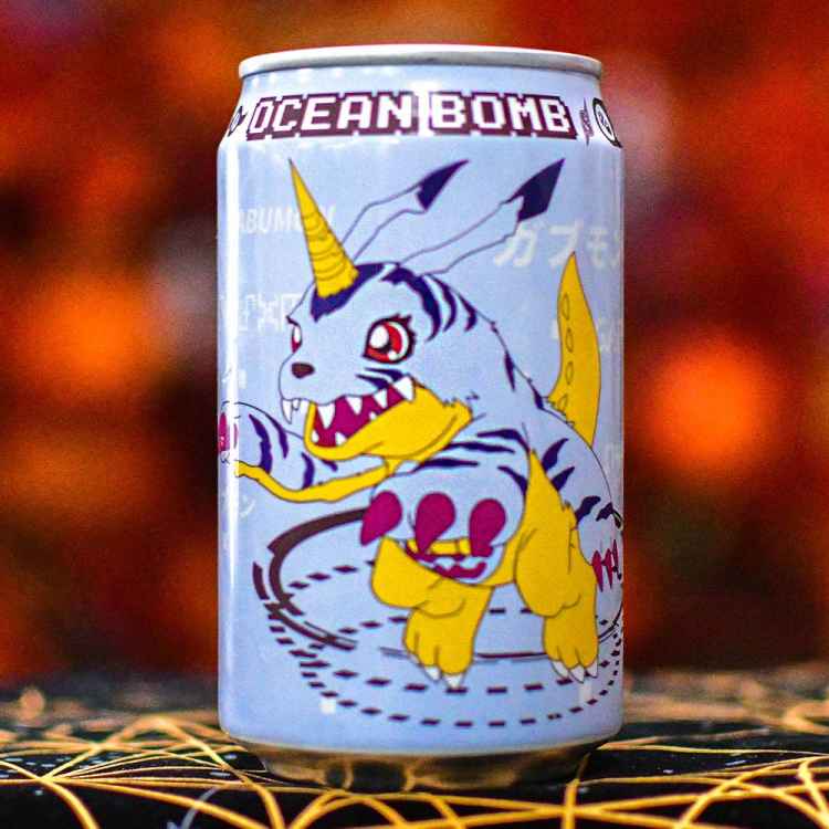 Лимонад OceanBomb Digimon Tailmon со вкусом черника 