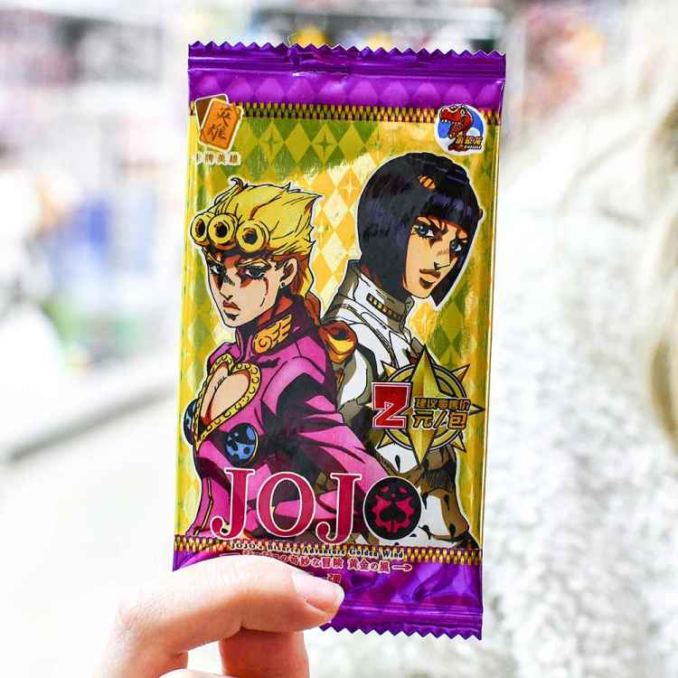 Коллекционая карточка JoJo: Бучеллати х Джорно Джованна