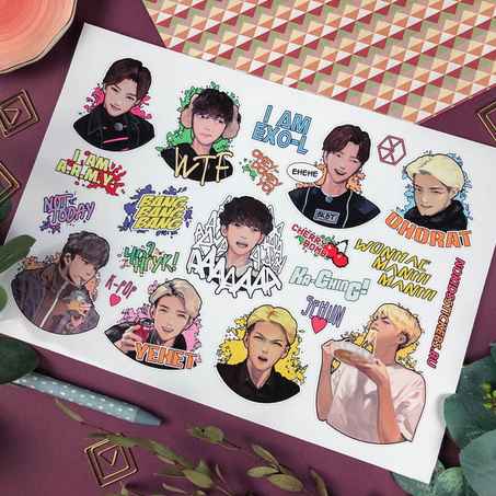 Стикерпак NKS PACK K-POP