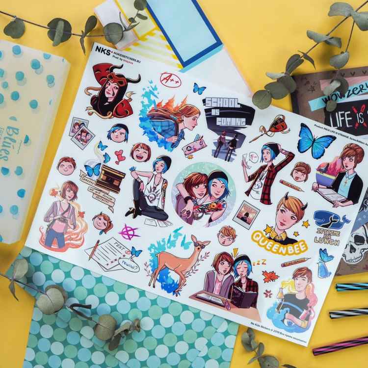 Стикерпак NKS PACK LIFE IS STRANGE