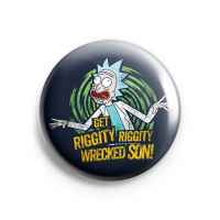 Значок Rick and Morty: Riggity Riggity Wrecked Son