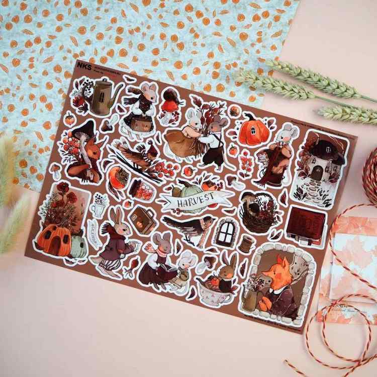 Стикерпак NKS PACK FOREST LIFE