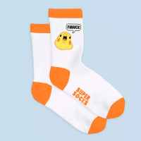 Носки SuperSocks "Попуг": Белый