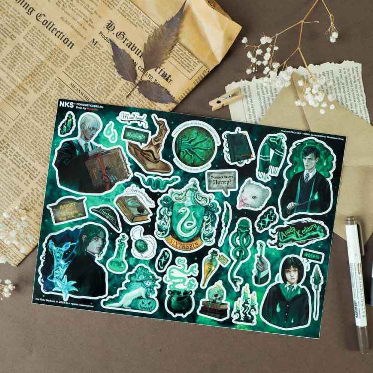 Стикерпак NKS PACK SLYTHERIN Стикерпак NKS PACK SLYTHERIN