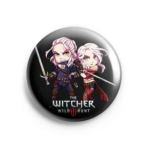 Значок The Witcher: Геральт и Цири #2