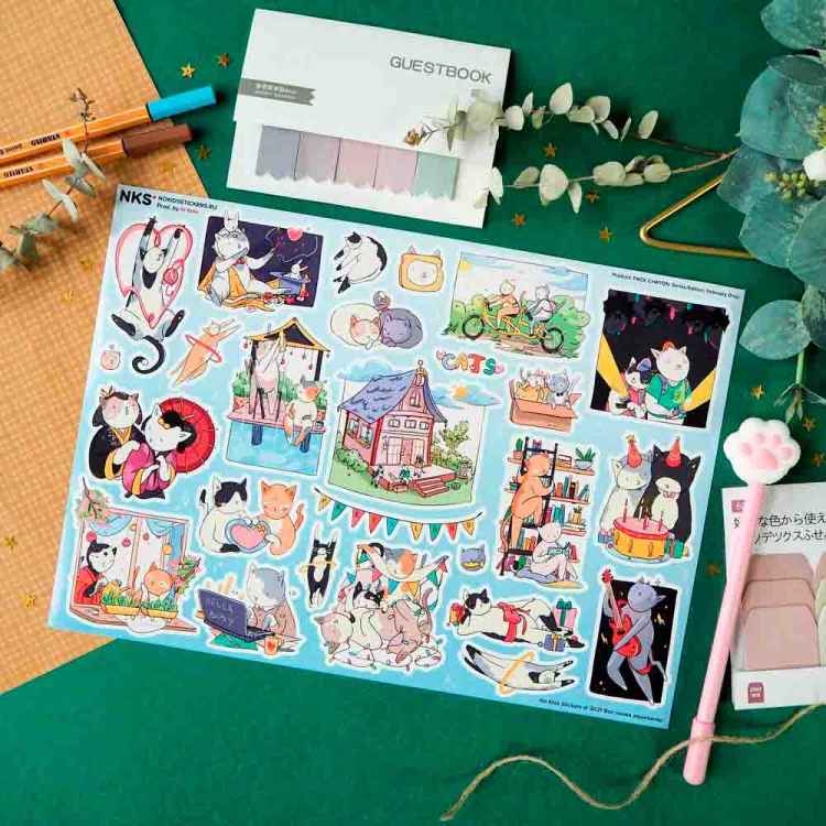 Стикерпак NKS PACK CHATON