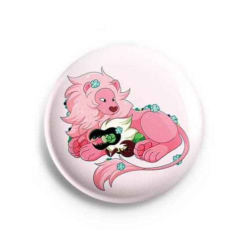 Значок Steven Universe: Лев и Нефрит