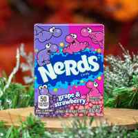Жевательные конфеты Nerds: Виноград и Клубника 