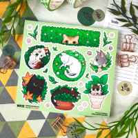 Стикерпак NKS QPACK FLUFFBALL (CATS)