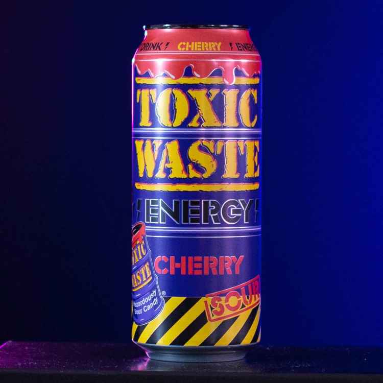 Энергетический напиток Toxic: Кислая вишня 