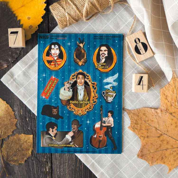 Стикерпак NKS MINI PACK WHAT WE DO IN THE SHADOWS