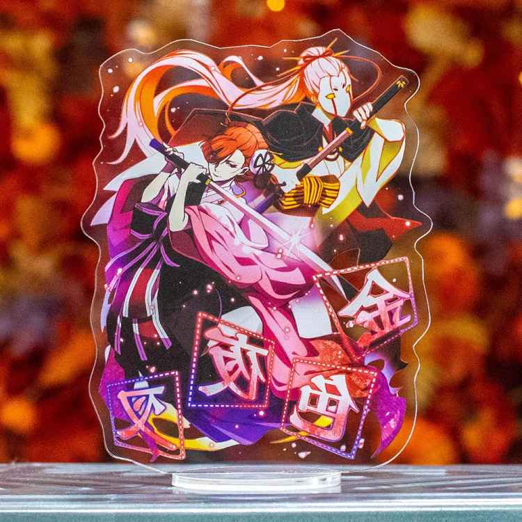 Фигурка акриловая Bungou Stray Dogs: Койо Озаки и золотой демон