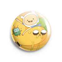 Значок Adventure Time: Джейк, Финн и Бимо