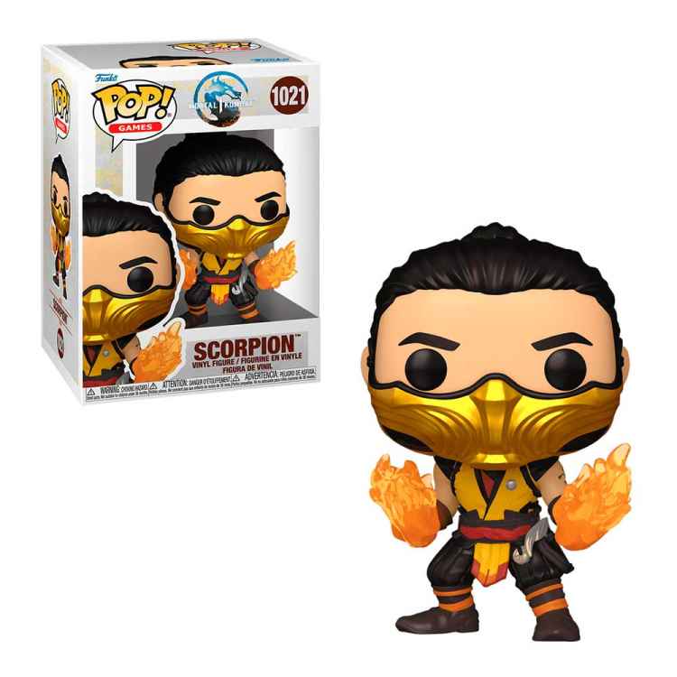 Фигурка Funko POP Mortal Kombat: Скорпион #1021