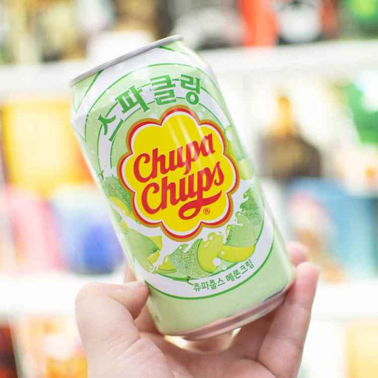 Газированный напиток Chupa-chups со вкусом дыни