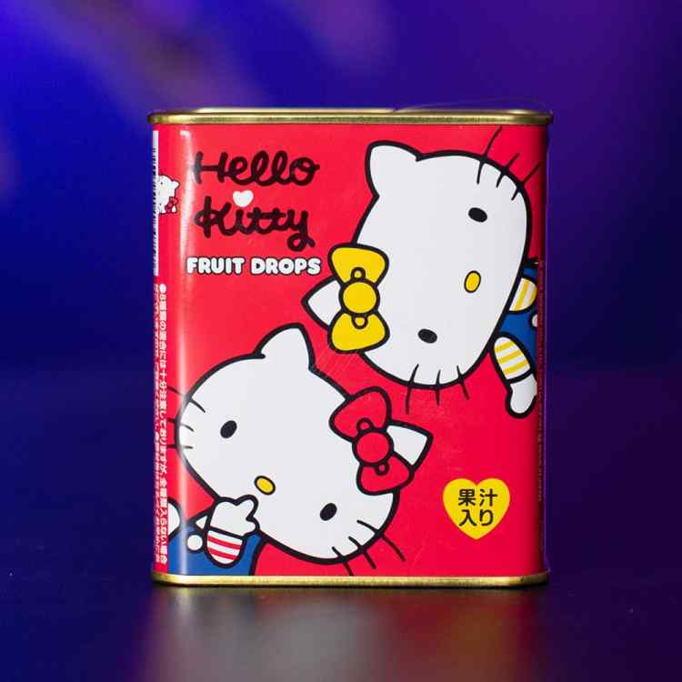 Леденцы Hello Kitty Sakuma Фруктовые в банке (Япония) 