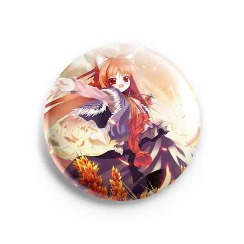 Значок Spice and Wolf: Холо с пшеничкой