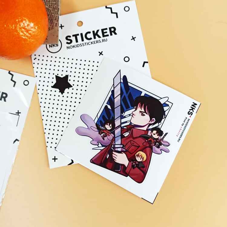Стикерпак NKS CARD ANIME 1 