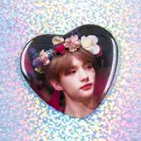 Значок сердце: Stray Kids: Хенджин