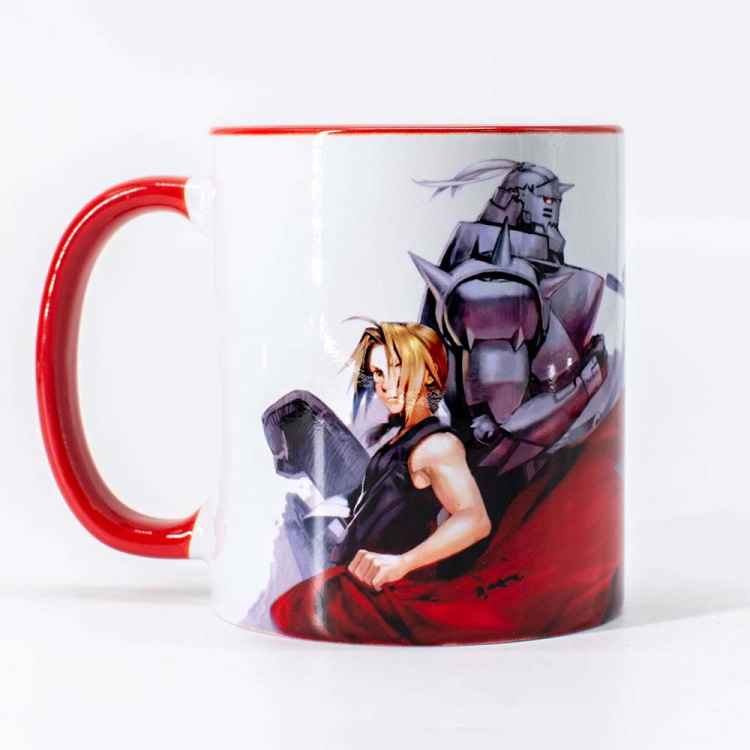 Кружка Fullmetal Alchemist: Эдвард Элрик и Альфонс Элрик