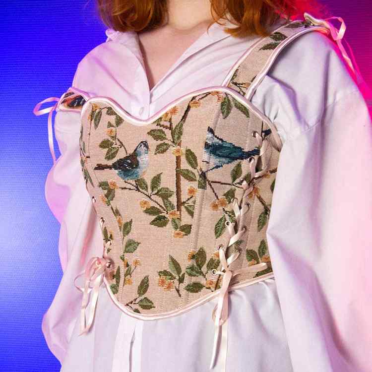 Корсет текстильный "Bird Cage" (Размер L) Корсет текстильный "Bird Cage" (Размер L)