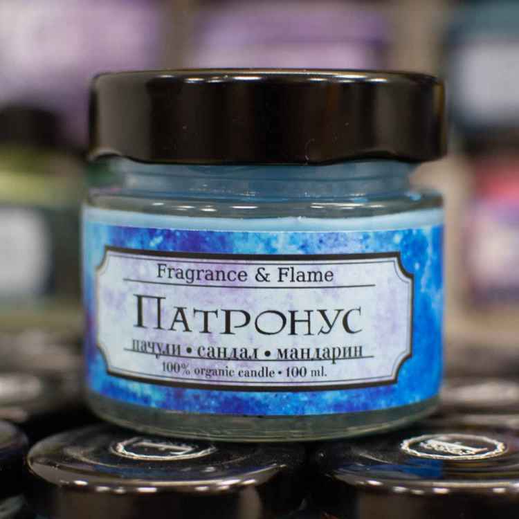 Свеча в стеклянной упаковке Fragrance&Flame: Патронус (100 мл)