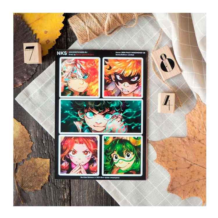 Стикерпак NKS MINI PACK MY HERO ACADEMY