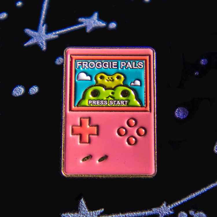 Пин FroggyPad: Розовый
