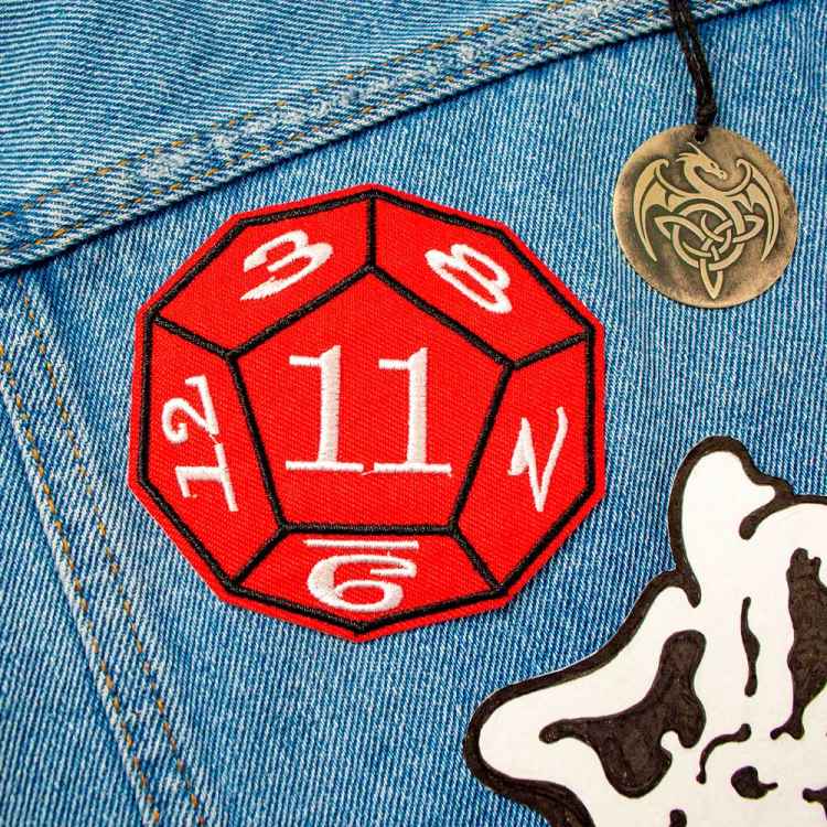 Нашивка DND: Дайс 11