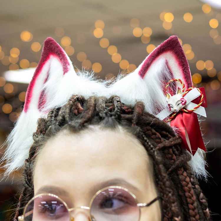 Набор ушки и хвост Kawaii: Kitsune