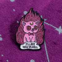 Пин I will see you in hell