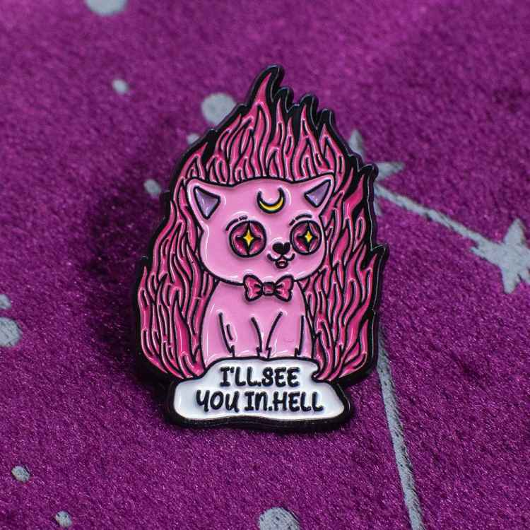 Пин I will see you in hell