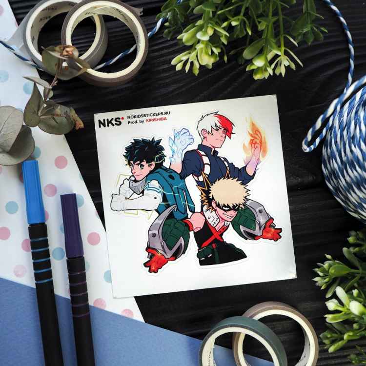 Стикерпак NKS CARD MY HERO ACADEMIA