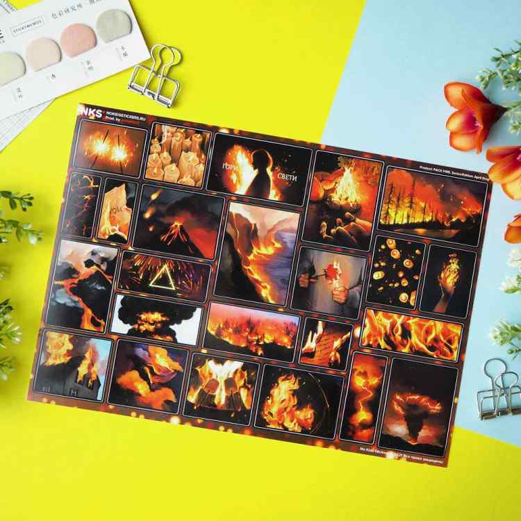 Стикерпак NKS PACK FIRE