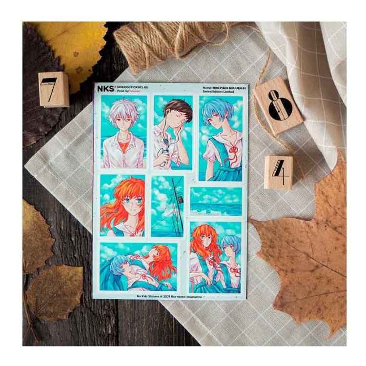 Стикерпак NKS MINI PACK EVANGELION