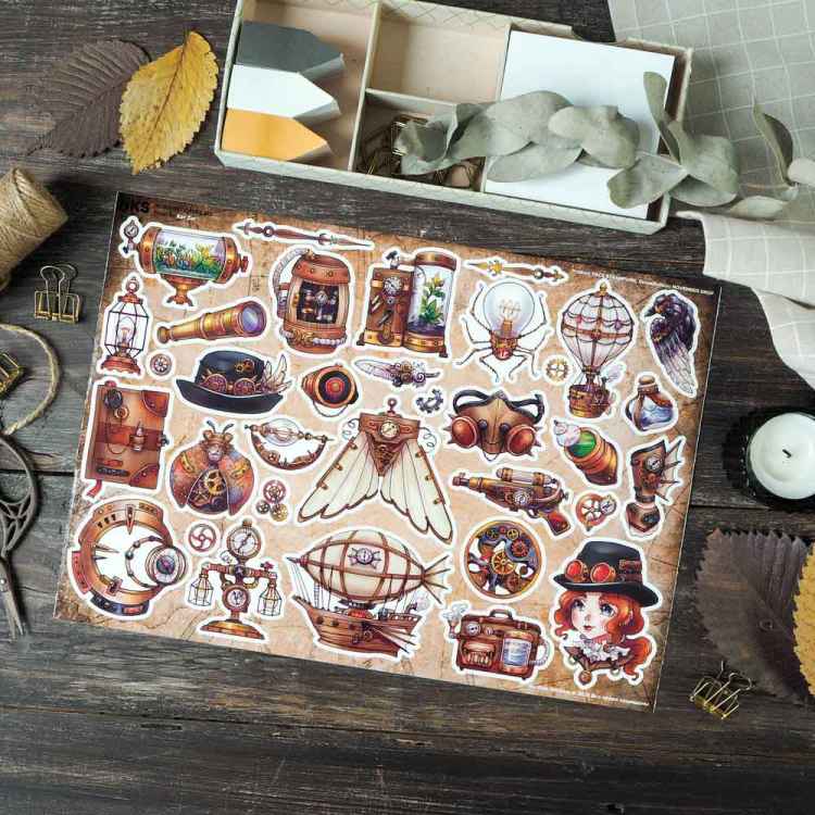 Стикерпак NKS PACK STEAMPUNK ’21 Стикерпак NKS PACK STEAMPUNK ’21