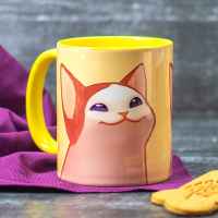 Кружка Meme: Pop cat