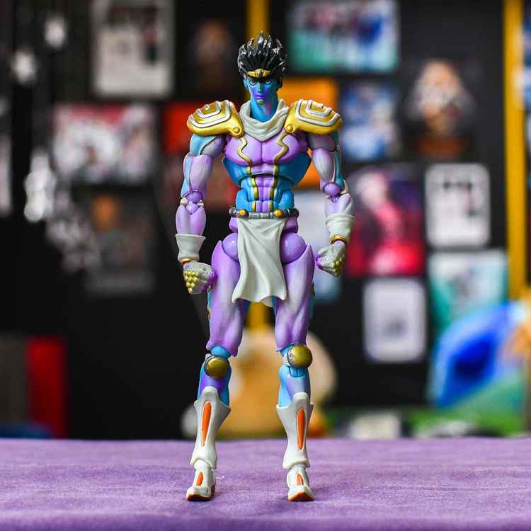 Фигурка шарнирная Medicos Entertainment: Super action statue: JoJo: Стар платинум