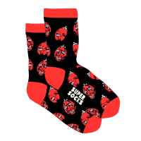Носки SuperSocks "Берсерк Бехерит паттерн": Чёрный (размер 40-45)