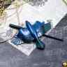 Заколка для волос "Синяя птица"