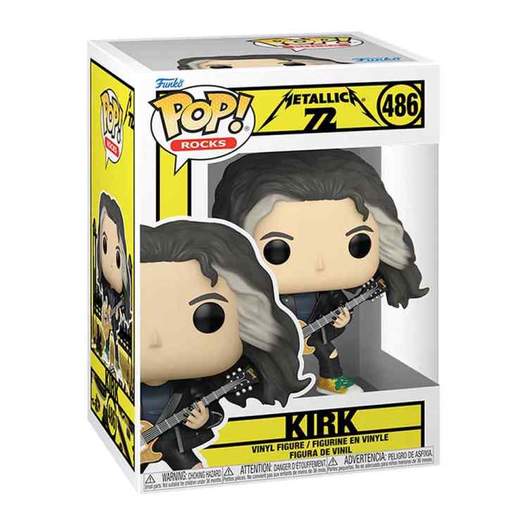 Фигурка Funko POP Metallica: Кирк #486 Фигурка Funko POP Metallica: Кирк #486